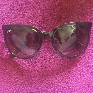 Ray Ban cat eye tortoiseshell sunglasses
